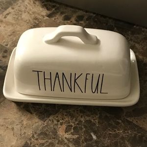 RAE DUNN Other - 🎈🎈Rae Dunn THANKFUL Butter Dish Tray Brand New RAE DUNN Other - 🎈🎈Rae Dunn THANKFUL Butter Dish Tray Brand New